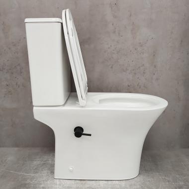 Унитаз Bloomix Bingo 1217SB bidet black безободковый с функцией биде и смесителем