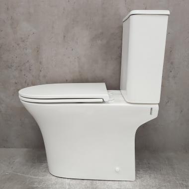 Унитаз Bloomix Bingo 1217SB bidet black безободковый с функцией биде и смесителем