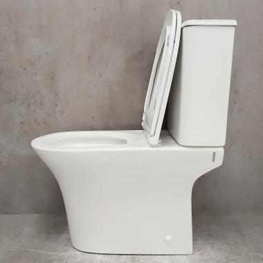 Унитаз Bloomix Bingo 1217SB bidet black безободковый с функцией биде и смесителем