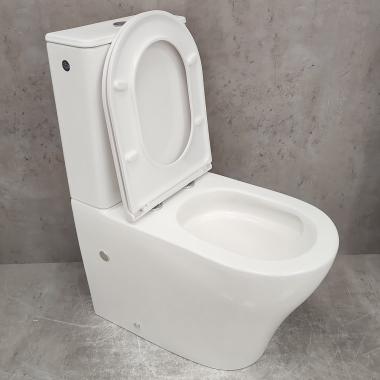 Унитаз Bloomix Barron 3.0 3091T/UF1 Ceramic+ безободковый торнадо