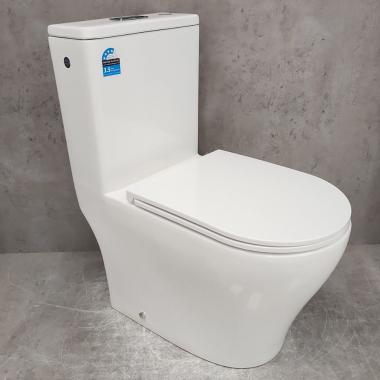 Унитаз Bloomix S-Class 3.0 2379TVV/UF1 моноблок безободковый торнадо вертикальный выпуск