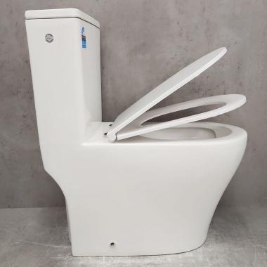 Унитаз Bloomix S-Class 3.0 2379TVV/UF1 моноблок безободковый торнадо вертикальный выпуск