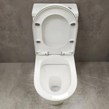 Унитаз Bloomix Prima MD5076R/UF2 Ceramic+ моноблок безободковый