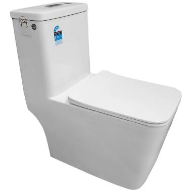 Унитаз Bloomix Terra MD2323R/UF3 Ceramic+ моноблок безободковый