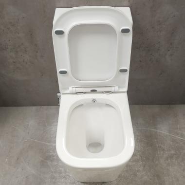 Унитаз Bloomix S-Line 2324SB/UF3 моноблок безободковый с функцией биде и смесителем