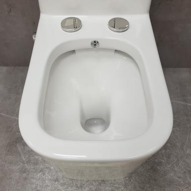 Унитаз Bloomix S-Line 2324SB/UF3 моноблок безободковый с функцией биде и смесителем