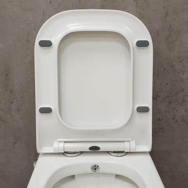 Унитаз Bloomix S-Line 2324SB/UF3 моноблок безободковый с функцией биде и смесителем