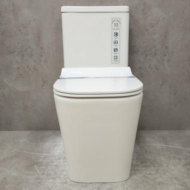 Унитаз Bloomix S-Line 2324SB/UF3 моноблок безободковый с функцией биде и смесителем