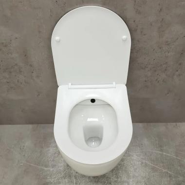 Инсталляция Grohe 38811000 + унитаз Bloomix Diva MD1214SB/UF3 bidet black безободковый с биде и смесителем