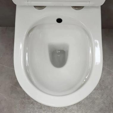 Инсталляция TECE 9400412 + унитаз Bloomix Diva MD1214SB/UF3 bidet black безободковый с функцией биде и смесителем