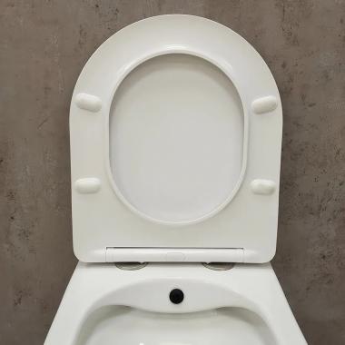 Инсталляция TECE 9400412 + унитаз Bloomix Diva MD1214SB/UF3 bidet black безободковый с функцией биде и смесителем