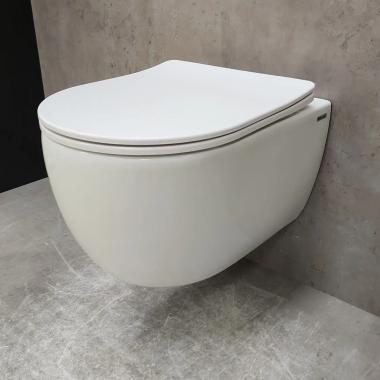 Инсталляция TECE 9400413 + унитаз Bloomix Diva MD1214SB/UF3 bidet black безободковый с функцией биде и смесителем
