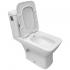 Унитаз Bloomix Bravos MT3127TSB/UF1 безободковый торнадо с функцией биде и смесителем