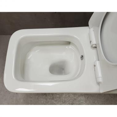 Унитаз Bloomix Bravos MT3127TSB/UF1 безободковый торнадо с функцией биде и смесителем