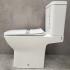 Унитаз Bloomix Bravos MT3127TSB/UF1 безободковый торнадо с функцией биде и смесителем