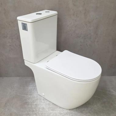 Унитаз Bloomix Casper AD3144T/UF1 безободковый торнадо