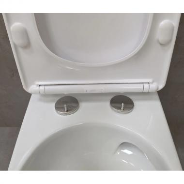 Унитаз Bloomix Casper AD3144T/UF1 безободковый торнадо