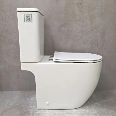 Унитаз Bloomix Casper AD3144T/UF1 безободковый торнадо