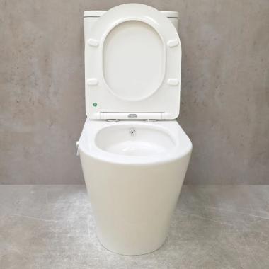 Унитаз Bloomix Lime 3.0 AD3055TSB/UF1 Ceramic+ безободковый торнадо с функцией биде и смесителем