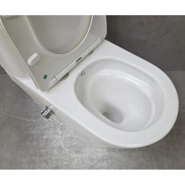 Унитаз Bloomix Lime 3.0 AD3055TSB/UF1 Ceramic+ безободковый торнадо с функцией биде и смесителем
