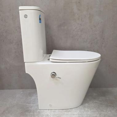 Унитаз Bloomix Lime 3.0 AD3055TSB/UF1 Ceramic+ безободковый торнадо с функцией биде и смесителем