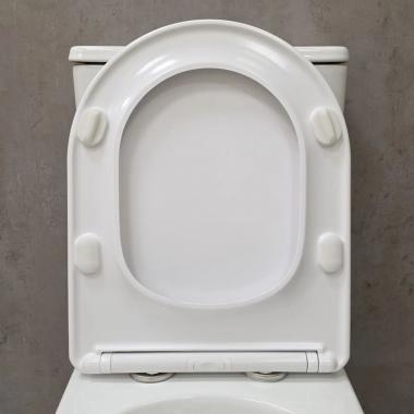 Унитаз Bloomix Casper AD3144T/UF1 Ceramic+ безободковый торнадо