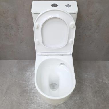 Унитаз Bloomix Casper AD3144T/UF1 Ceramic+ безободковый торнадо