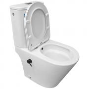 Унитаз Bloomix Lime 3.0 AD3055TSB/UF1 Ceramic+ bidet black безободковый торнадо с функцией биде и смесителем