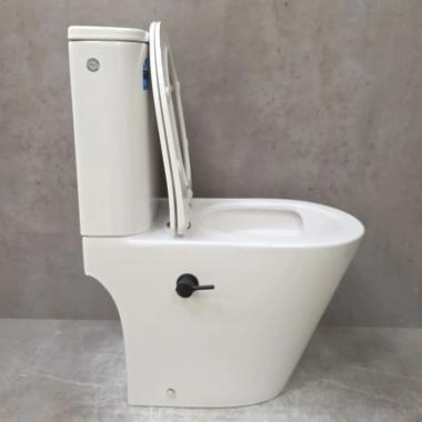 Унитаз Bloomix Lime 3.0 AD3055TSB/UF1 Ceramic+ bidet black безободковый торнадо с функцией биде и смесителем