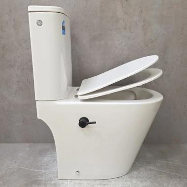Унитаз Bloomix Lime 3.0 AD3055TSB/UF1 Ceramic+ bidet black безободковый торнадо с функцией биде и смесителем