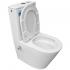 Унитаз Bloomix Salchow 3.0 AD3093TSB/UF1 Ceramic+ безободковый торнадо с функцией биде и смесителем