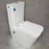 Унитаз Bloomix X-Cube 3.0 AD3003TSB/UF1 Ceramic+ безободковый торнадо с функцией биде и смесителем