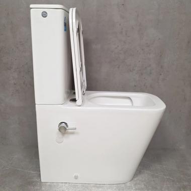 Унитаз Bloomix X-Cube 3.0 AD3003TSB/UF1 Ceramic+ безободковый торнадо с функцией биде и смесителем