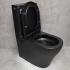 Унитаз Bloomix Black Barron 3.0 AD3091SBT/UF1 Ceramic+ bidet black безободковый торнадо с функцией биде и смесителем