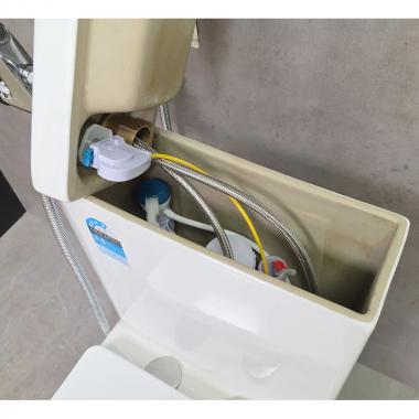 Унитаз Bloomix Prime F2071SR/UF1 Ceramic+ безободковый с раковиной