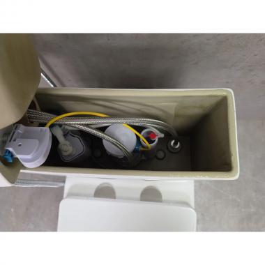 Унитаз Bloomix Prime F2071SR/UF1 Ceramic+ безободковый с раковиной