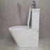 Унитаз Bloomix Prime F2071SR/UF1 Ceramic+ безободковый с раковиной