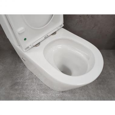 Унитаз Bloomix Olimp 12005T/UF1 Ceramic+ безободковый торнадо