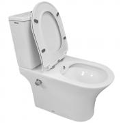 Унитаз Bloomix Temp AS5022SB/UF1 безободковый с функцией биде и смесителем