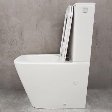 Унитаз Bloomix X-Cube 3.0 AD3003T/UF1 безободковый торнадо Ceramic+