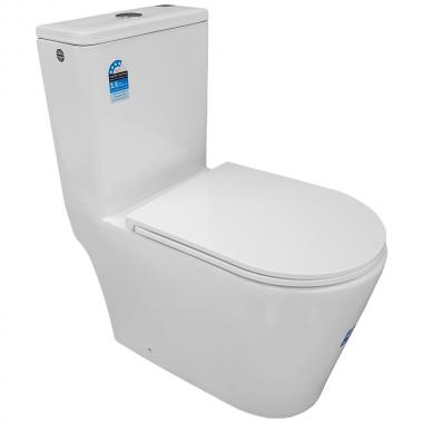 Унитаз Bloomix S-Line 2325T/UF1 Ceramic+ моноблок безободковый торнадо