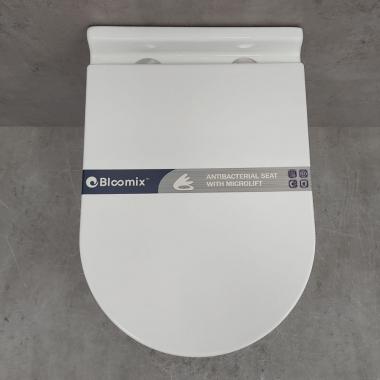 Инсталляция Geberit 458.128.21.1 + унитаз Bloomix Matrix 2.0 T12601R/UF1 безободковый с сиденьем