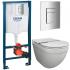 Инсталляция Grohe Solido 38811000 + унитаз Bloomix Matrix 2.0 T12601R/UF1 безободковый с сиденьем