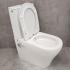 Унитаз Bloomix Rittberger AD3092TSB/F1 Ceramic+ безободковый торнадо с функцией биде и смесителем