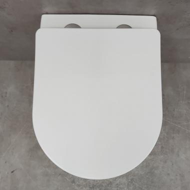 Инсталляция Geberit 458.103.00.1 + унитаз Bloomix Diva MD1211R/UF1 безободковый Ceramic+ с сиденьем