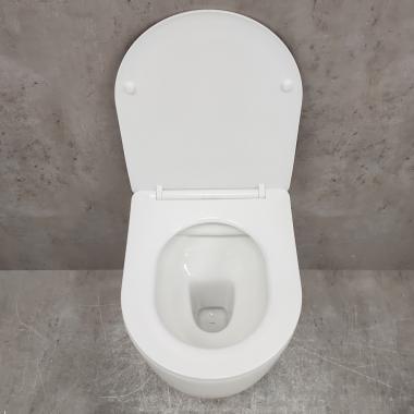Инсталляция Geberit 458.103.00.1 + унитаз Bloomix Diva MD1211R/UF1 безободковый Ceramic+ с сиденьем