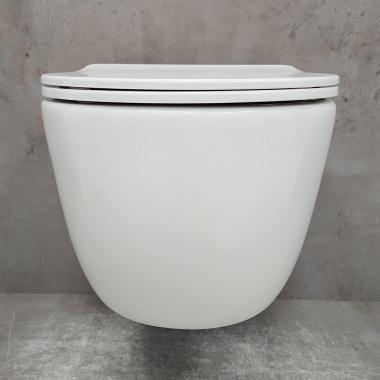 Инсталляция Geberit 458.103.00.1 + унитаз Bloomix Diva MD1211R/UF1 безободковый Ceramic+ с сиденьем