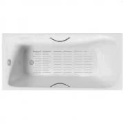 Ванна чугунная Bloomix Barut 100x70 BLB107040-H-ANS с ручками и антискользящим покрытием