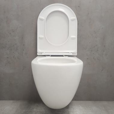 Унитаз подвесной Bloomix Altair 3.0 AD1255T/UF1 безободковый торнадо