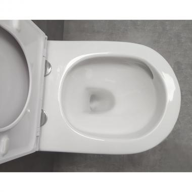 Унитаз подвесной Bloomix Altair 3.0 AD1255T/UF1 безободковый торнадо